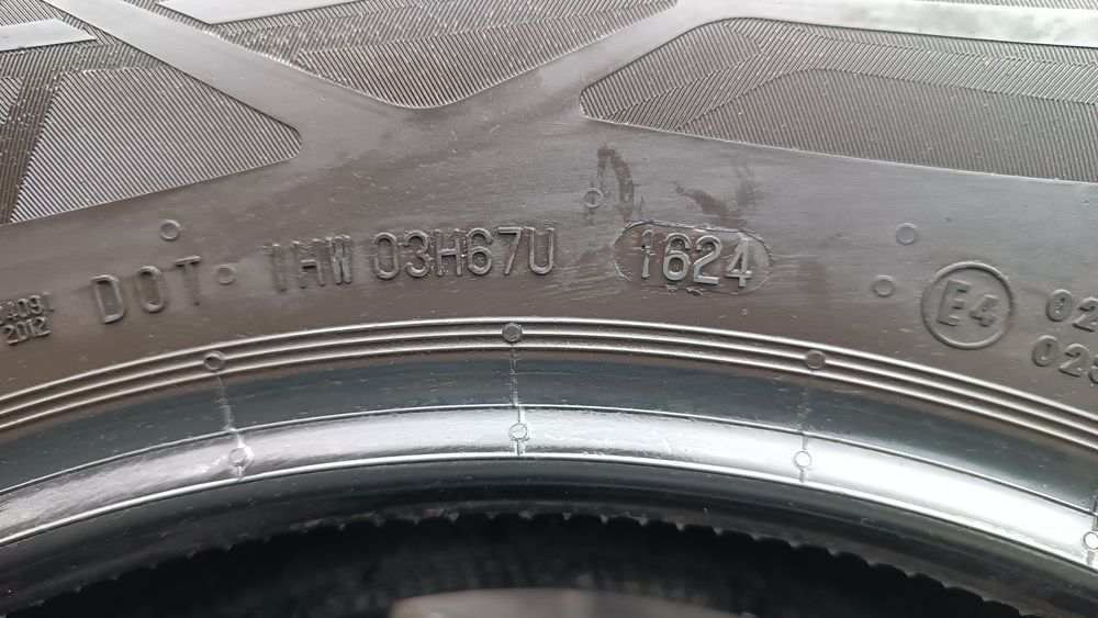 215/65/17 Continental Дот 1624