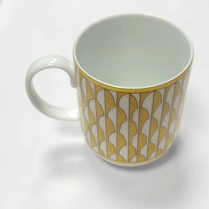 Hermes Soleil d'Hermes оригинална чаша за кафе и купичка