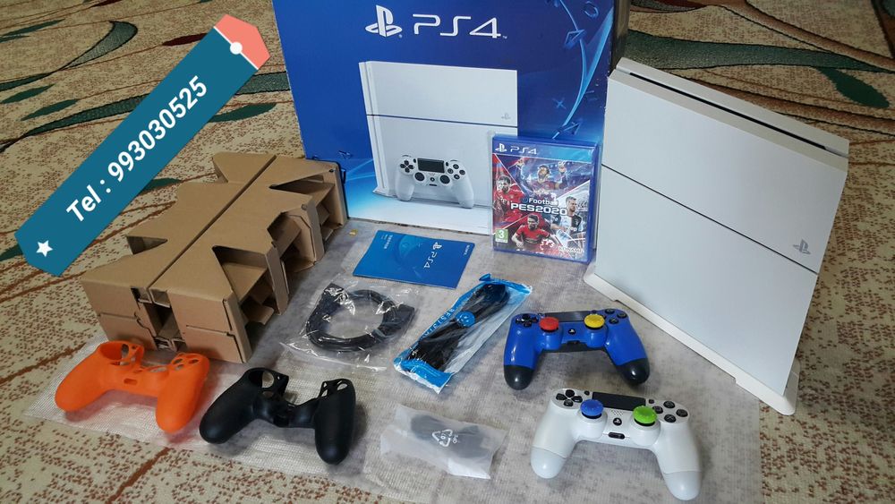 Playstation 4 HD + 2ta Joystick. Full KOMPLEKT.