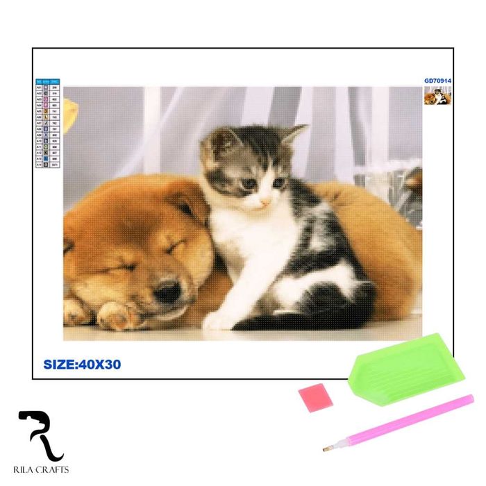 Диамантени гоблени, различни модели, 30х40 см