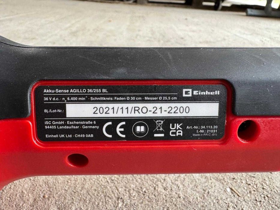 Motocoasa electrica Einhell Agillo 36/255 BL