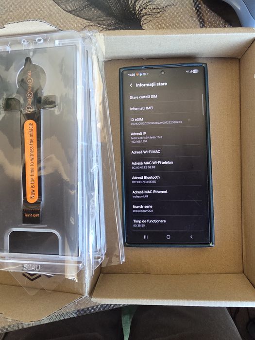 Samsung S24 Ultra 512 GB 12 GB Ram Black