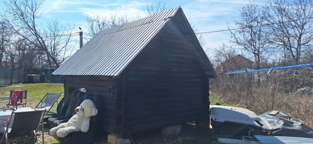 Cabana lemn perfect funcționala/5700 lei