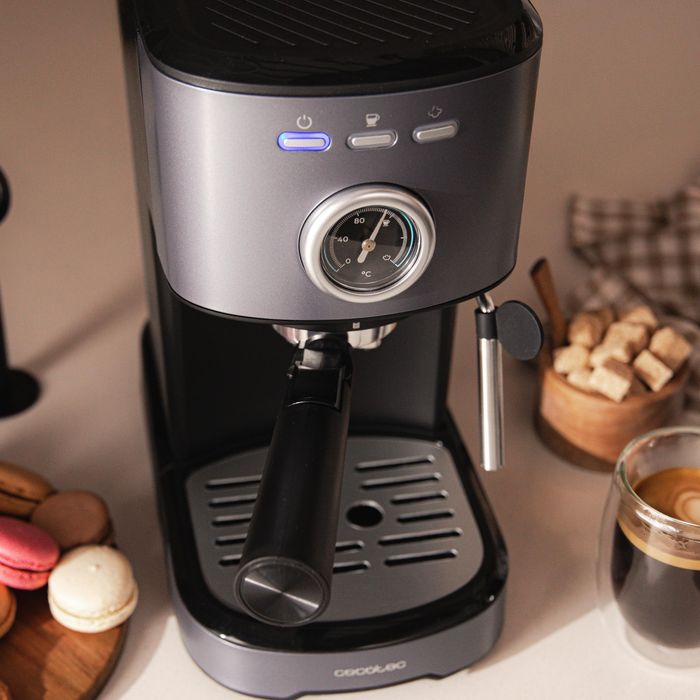 Cecotec Power Espresso 20 Pecan Steel Еспресо Машина 20 Bar