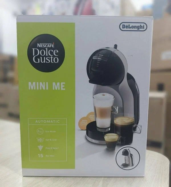 Кофемашина DeLonghi EDG155 Mini Me, капсульная, давление 15 Бар