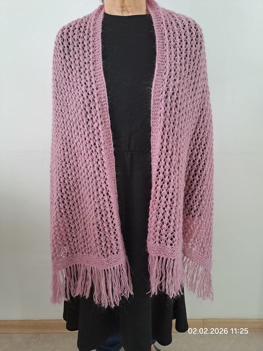 Палантин ручной работы 60*160см