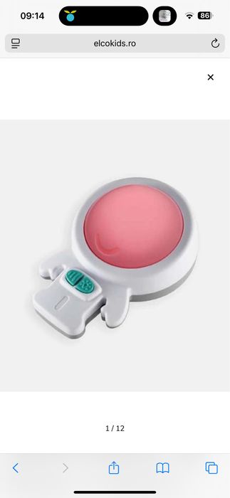 Vand dispozitiv pt adormit bebelusi, Zed Rockit, cu vibratii si lumini