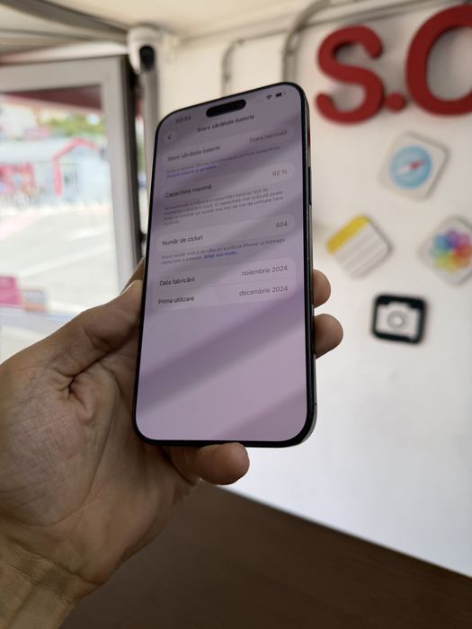 Vand Iphone 16 Pro Max 256Gb Black