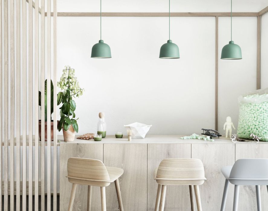Vand lampa noua Grain pendant lamp Muuto