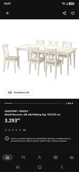 Masa extensibila IKEA