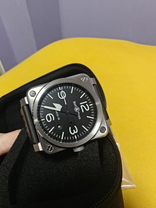 Часовник Bell & Ross BR03-92 Stainless Steel,