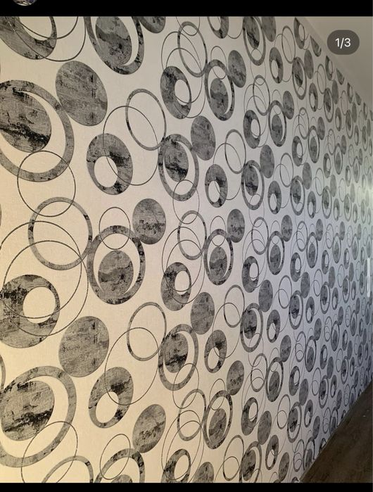 Качественная поклейка обоев