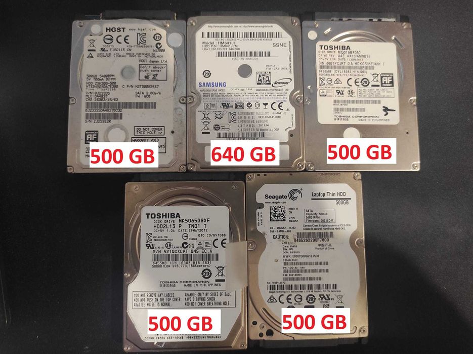 Hard Disk-uri (HDD) Laptop/PS3/PS4