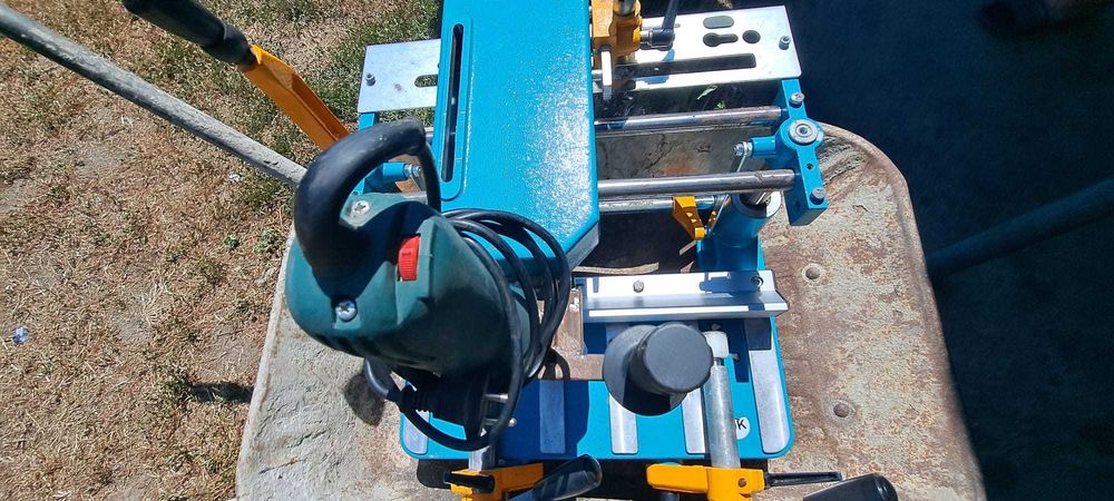 Mașină de debavurat+ Masina sudat PVC la 0 + FREZA TEU + Pantograf PVC