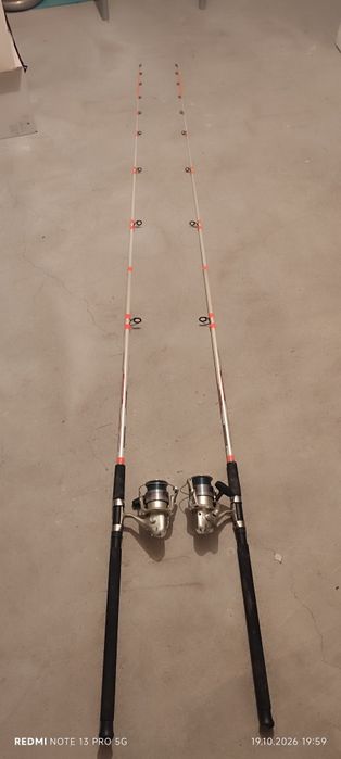 Vând set lansete trabuco+ mulinete