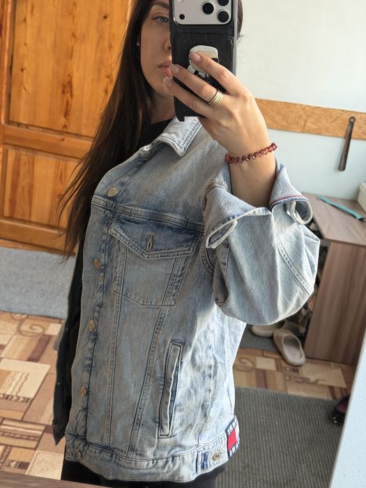 Джинсовая куртка tommy hilfiger