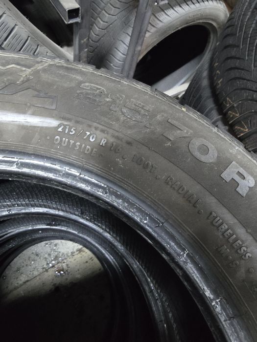 4x 215/70/16 M+S CONTINENTAL Stare excelentă