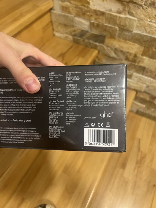 Placa de Par GHD V Gold