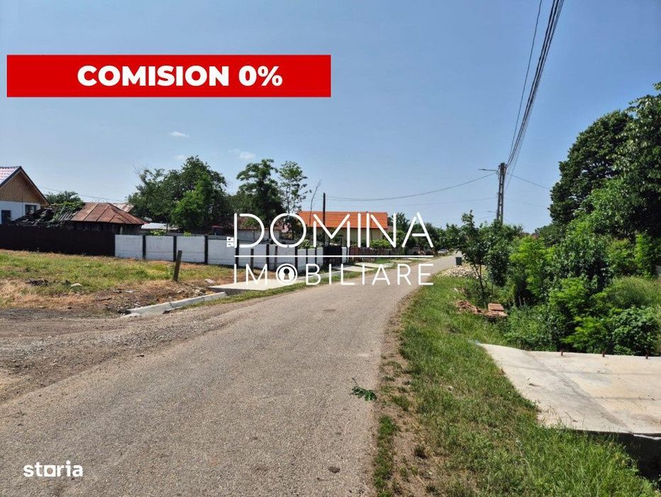 Loturi teren intravilan 400-565 mp - Lelesti - utilitati la front