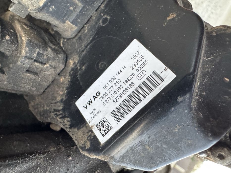 Caseta de directie vw passat b6 volan stanga masina de europa,cod caseta 1K1909144H