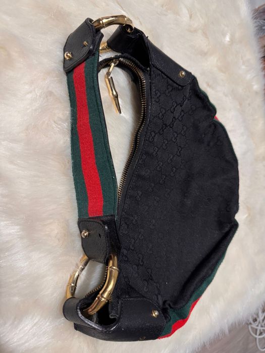 Geanta gucci bamboo hobo