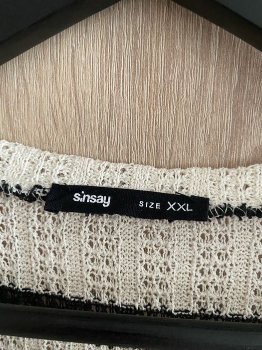 Rochie alb negru femei-XXL noua , doar probata