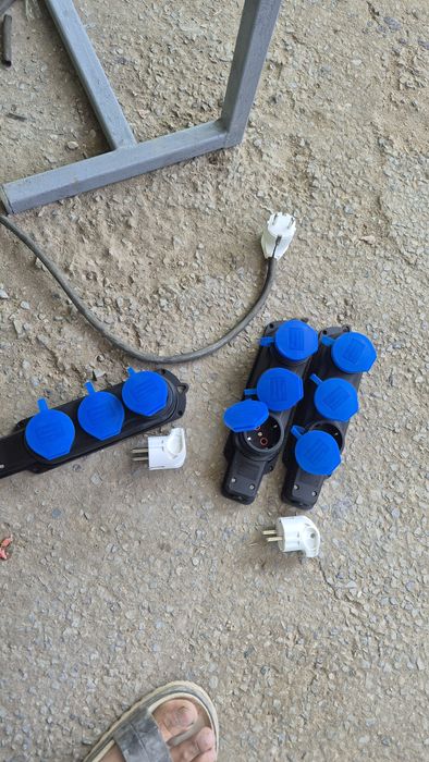 Кабел удленител калын резиновый