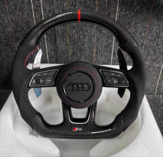 Audi RS спортен волан – A4, A5, A6, A7, Q5, Q7, Q8 (2016–2023)