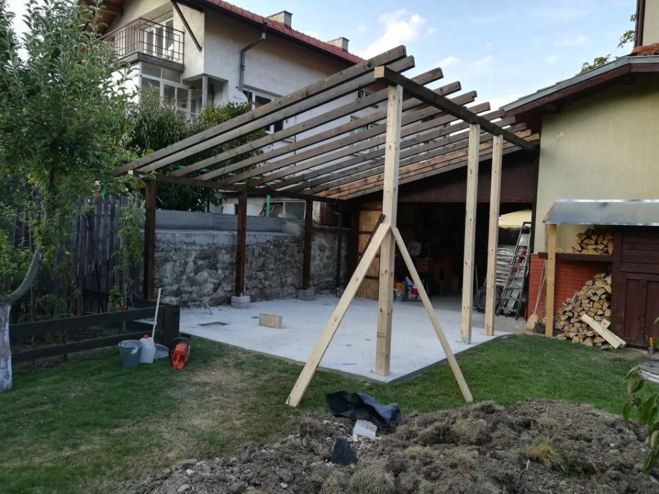 Навеси и барбекюта