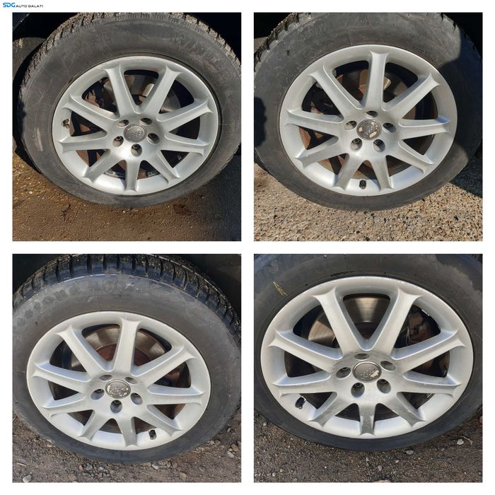 Set 4 Jante Aliaj 225 55 17 R17 5x112 Audi A4 B7 2005 - 2008 [K9254]