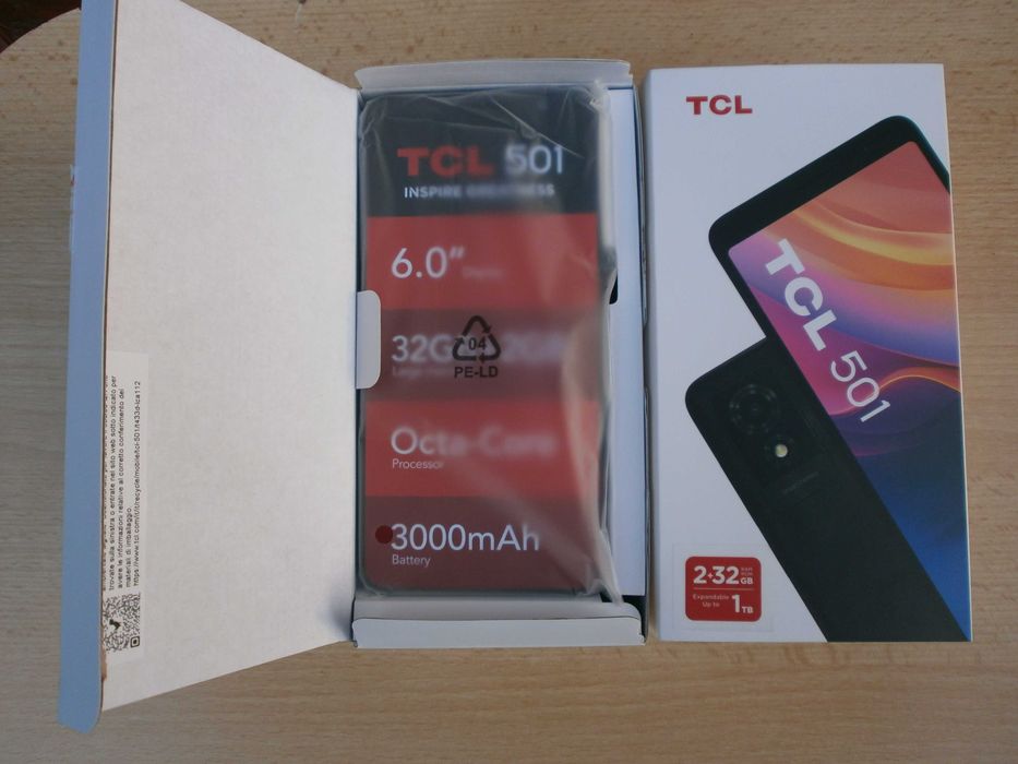 telefon nou si sigilat tcl 501