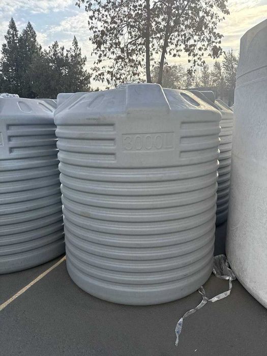 Бочки пластиковые,Ёмкость пластиковые для питьевой воды, Bo'chka.ЗАВОД