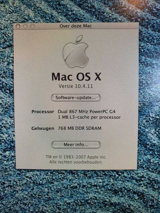 за колекционери Apple g4 dual powerpc