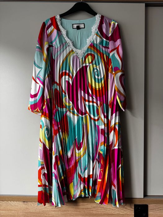 Rochie multicoloră Nissa originală nouă fără etichetă