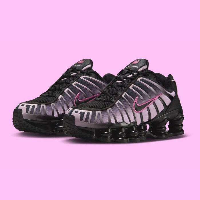 !НОВИ! Nike Shox TL | Black/Pink | + КУТИЯ