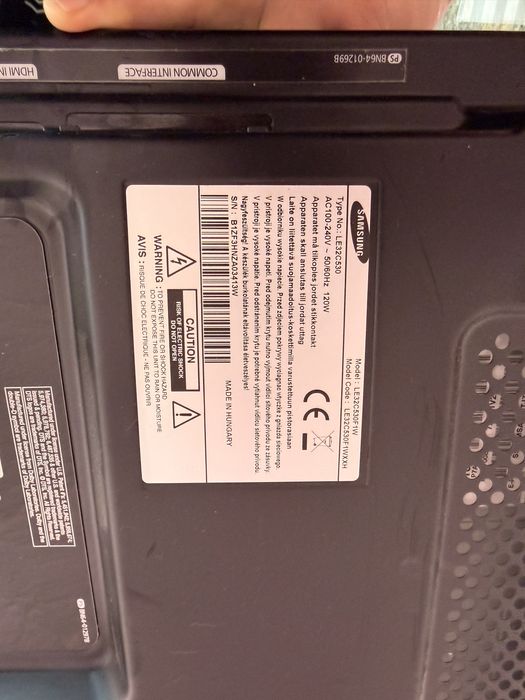 Samsung televizor ecran spart in rest functional