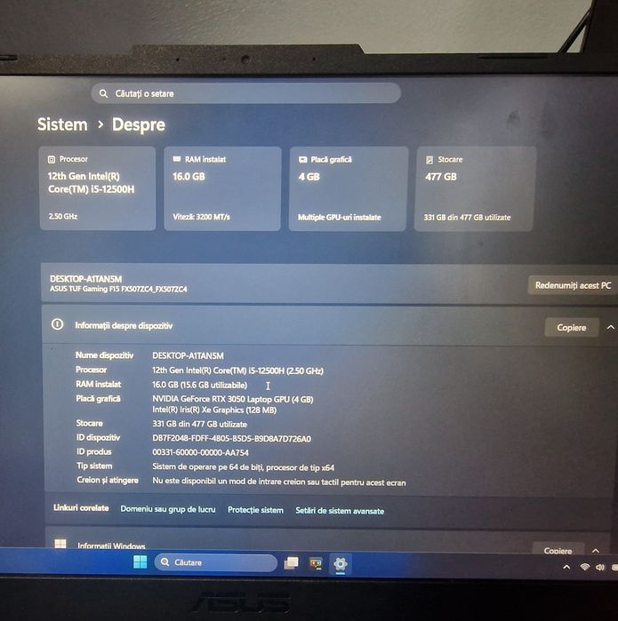 Laptop Gaming Asus