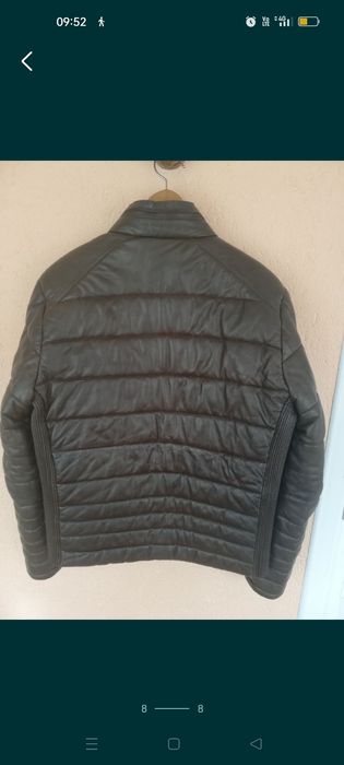 Geacă Zara Man M piele naturala bărbați