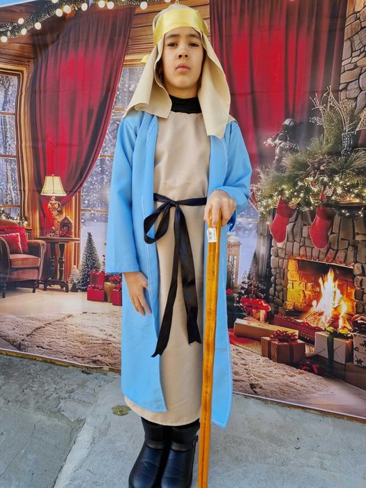 Costum mag Iosif prunc Isus Fecioara Maria pastor cioban Baltazar