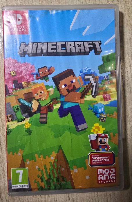 Minecraft. Картридж на нинтендо