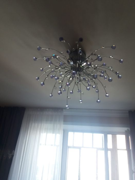 Люстра для зала , китайский хрусталь