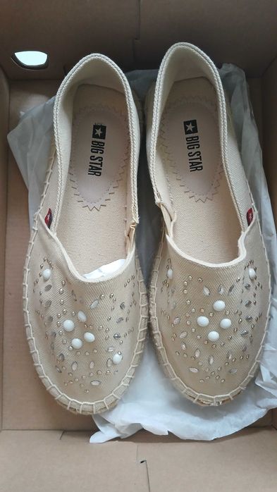 Нови Дамски  летни еспадирили 38 номер Big star