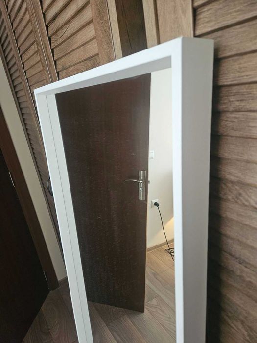 огледало Ikea, с бяла рамка