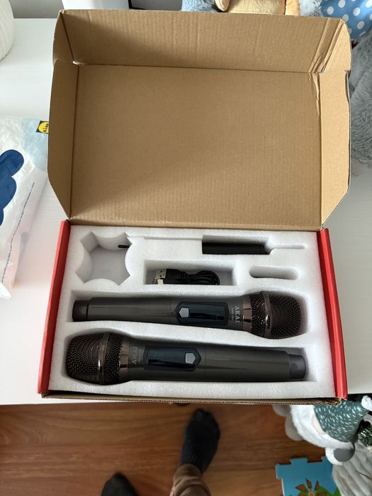Microfon x2 Akai Wireless
