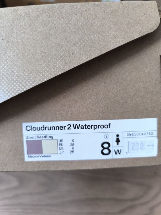 ON Cloudrunner 2 Waterproof, оригинални дамски спортни  обувки Нови