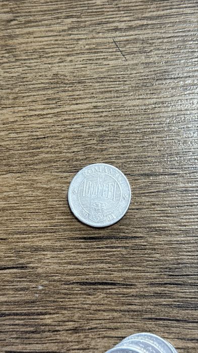 monede vechi de 1000 de lei  din 2000-2004