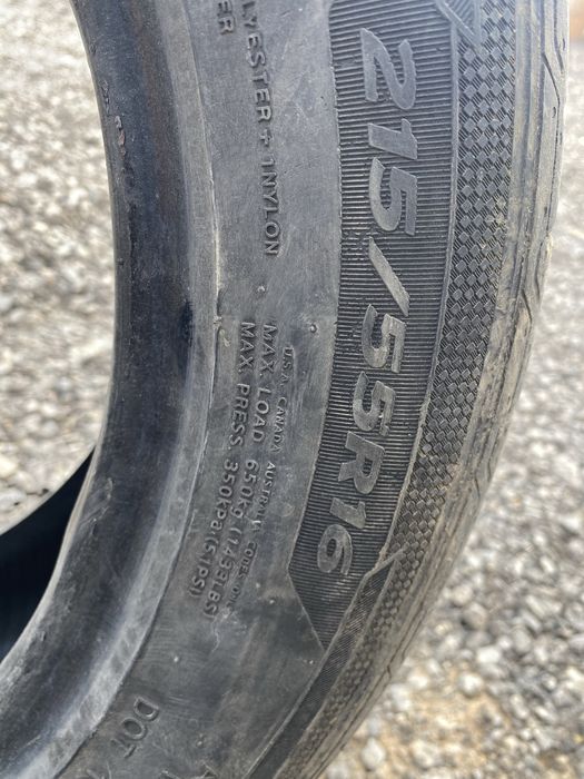215/55R16 Hankook Одна штука