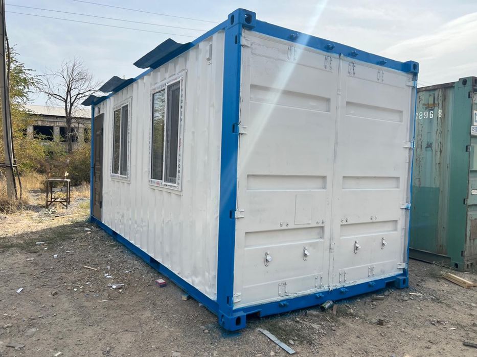 Контейнер утепленный обшитый