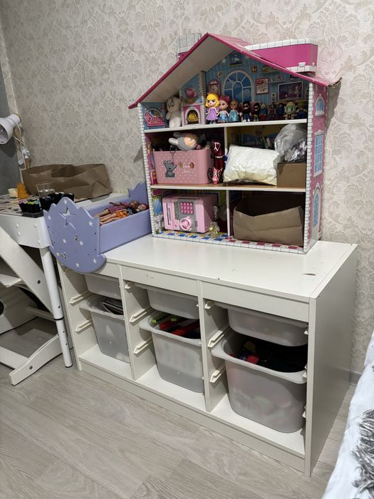 Стеллаж для игрушек ikea