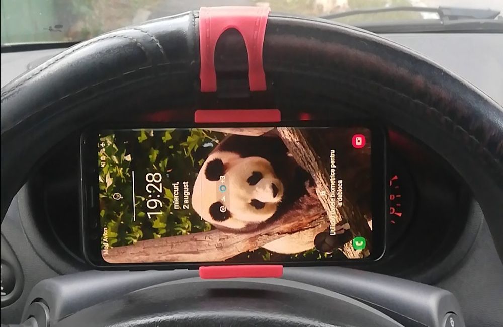 Suport telefon prindere pe volan